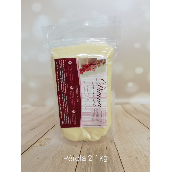 Pasta de Açúcar Divina Pérola1 1 Kg